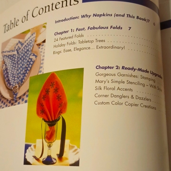 Simply Napkins Fast Folds Finishes & Festive Flourishes 046081005831 Krause - Picture 3 of 8